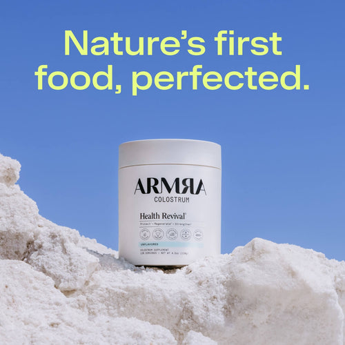 Support Immunity & Whole-Body Health: ARMRA Colostrum Unflavored Jar